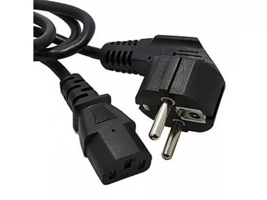 Кабель питания 3м  для компьютера, монитора  SCZ Угл-прям.    3м.   3х0.75 Сетевые шнуры