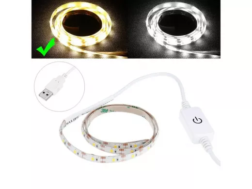 "ABBIKUS-126173" Теплый светодиодная лента 0,3м (USB)