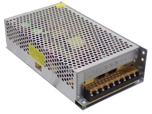 Блок питания  12 Вольт  20000мA  "BP-129353"  встраиваемый   12В- 20А  (корпус alx-18, 200*111*49)