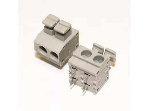 Клеммник самозажимной DG235-5.0-02P-11 (на плату 2-х конт.)