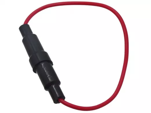 Держатель предохранителя (Авто) с проводом  для  ПК-30 5х20 (F103-C1)