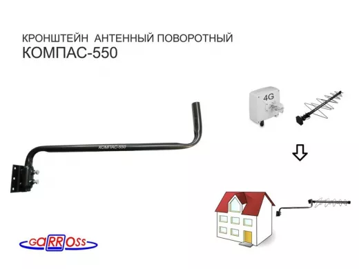 Кронштейн антенный поворотный 