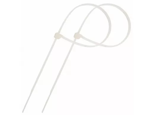 200х4,0мм кабельный хомут (стяжка нейлонoвая) nylon белая (100 шт) Proconnect