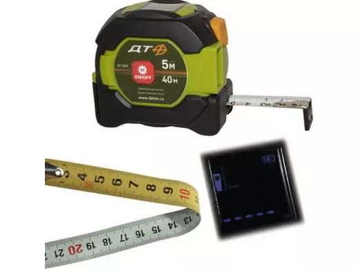 Рулетка 5м с лазером 40м Измерительный инструмент