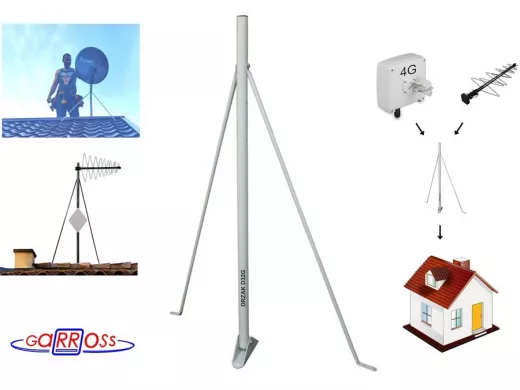 Кронштейн для антенны на любую крышу 