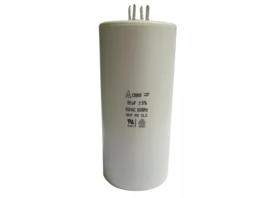 Конденсаторы пусковые    95mf x 450 VAC +-5%/50Hz(60Hz)CBB-65 клеммы