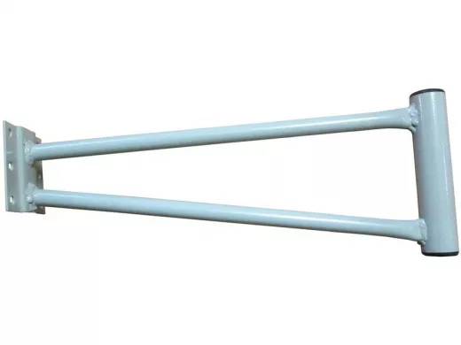 Кронштейн антенный "ТРАПЕЦИЯ-400" СЕРЫЙ УСИЛЕННЫЙ вылет 0,4метра; диаметр трубы 32мм