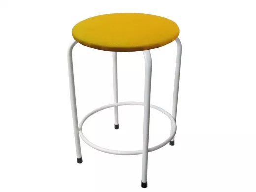 Табурет с подставкой для ног и полкой 