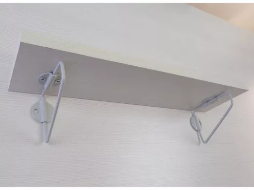 Ключница, полка для ключей, серый 