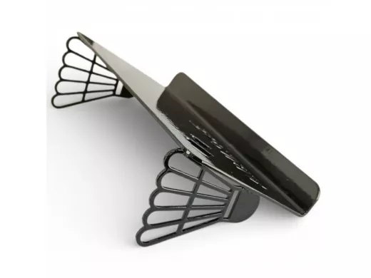 Держатель бадминтонный подарочный для планшета или двух телефонов, 20х10см, черный "БАДМИН-217463"