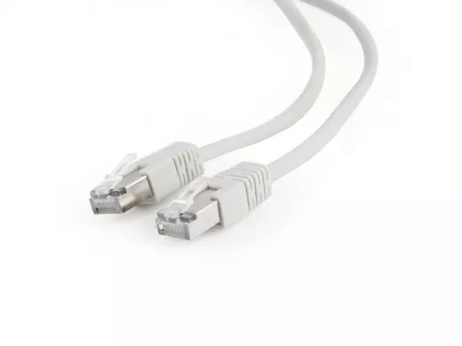 Патч-корд Cablexpert PP22-2m кат.5e, 2м, FTP литой, многожильный (серый) PP22-2m