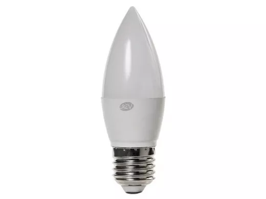 Светодиодная лампа  REV Classic C37 Е27 7W, 2700K, теплый свет, свеча
