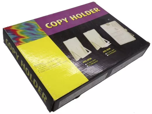 Держатель бумаг на подставке пластик.  CH-396