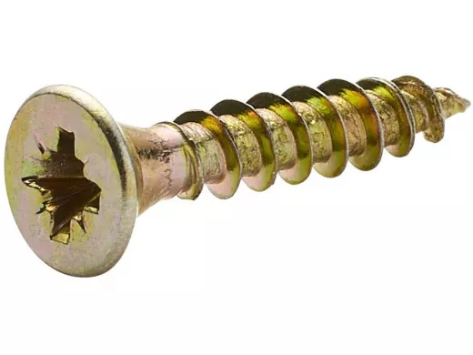 Саморезы универсальные оцинкованные  5х 30 жёлтые (7000шт) "ABI-KREP  7261" 19,6кг Pozi PZ 2,8г