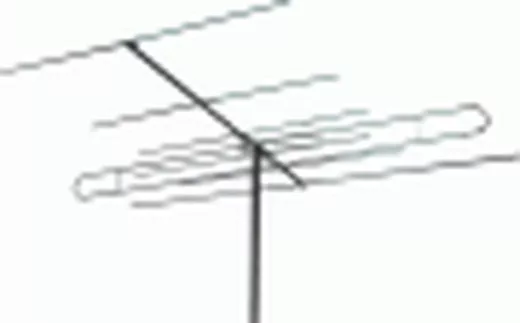 Антенна Дельта АТКГ -2.1.1,5.1 наружная коллективная (трубы + пакетик) 1 и 5 каналы телевизионная