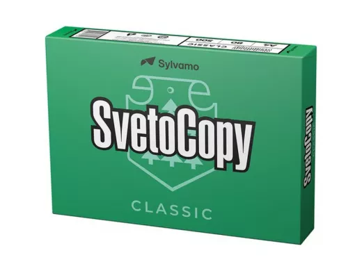 Офисная бумага SVETOCOPY CLASSIC  А4 , класс"C",80 г/м2, 500л, International Paper,белизна146%(CIE)